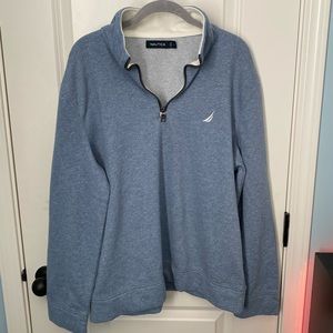Men’s Large Nautica quarter zip sweatshirt